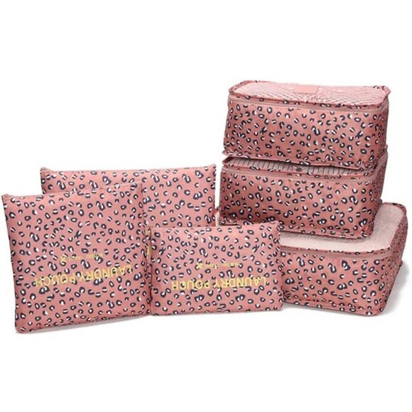 6 Pcs Travel Luggage Organizer Packing Organizers Set - Picture 1 of 3